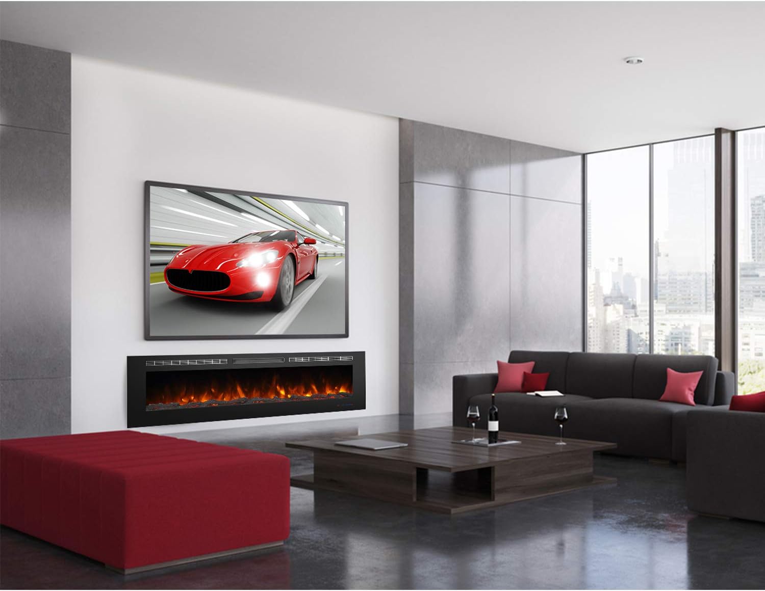 Luxury Electric Fireplace